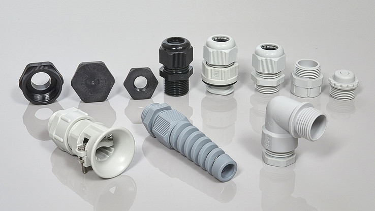 Cable gland made of plastic Cable gland made of plastic